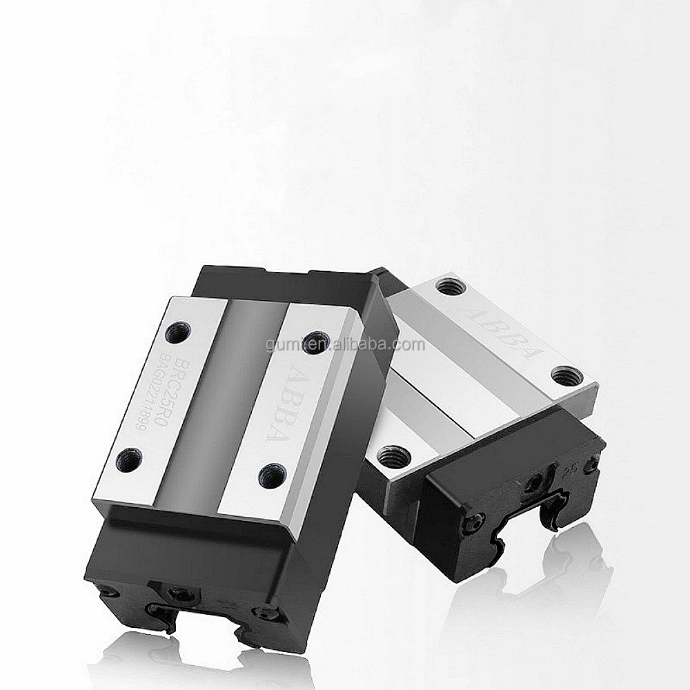 BRC15 Original ABBA BRC 15 A0 BRC15A0 Flange Linear Motion Guide Rail Slider Bearing Linear Runner Block For CNC Machine