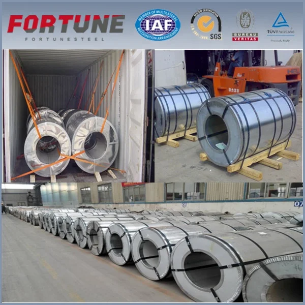 
Steel Sheet Coils (PPGI) ASTM A792 CQAX150 (AZM 150) RAL Color Coated Paint Regular Polyester 25/5 micron (epoxyu) 