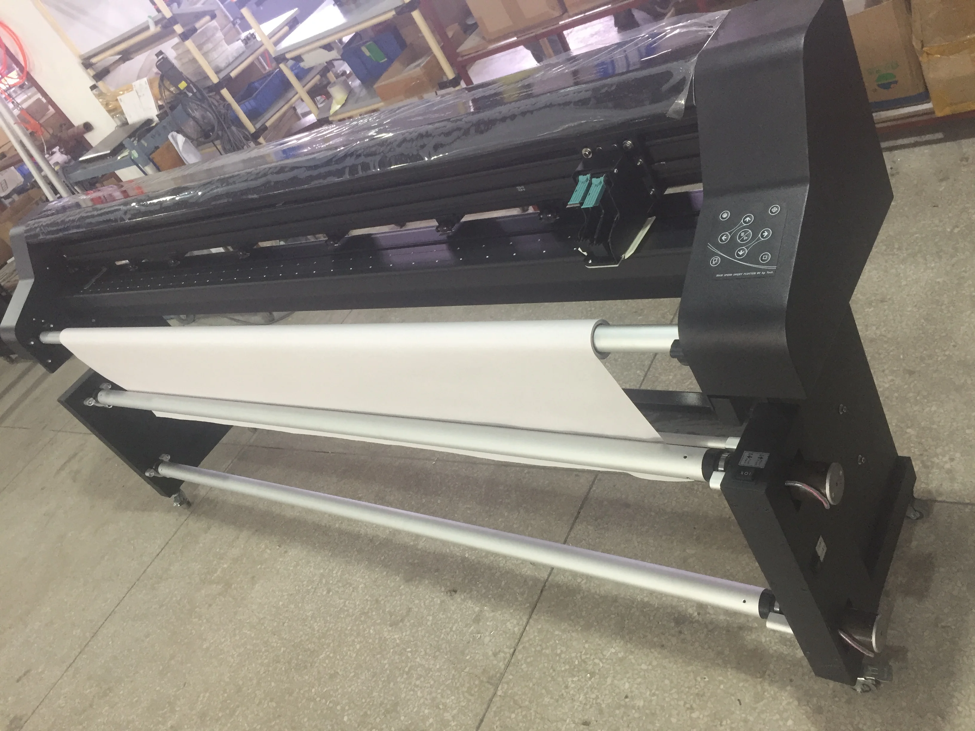 Jindex Lectra Gerber CAD Plotter Machine Printer Inkjet Plotter Machine Printing UPS 4 Inkjet Heads