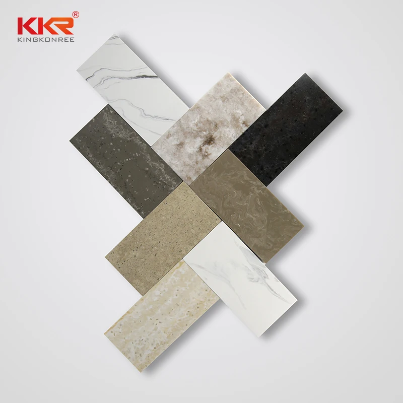 wholesale big slab acrylic artificial stone resin solid surface