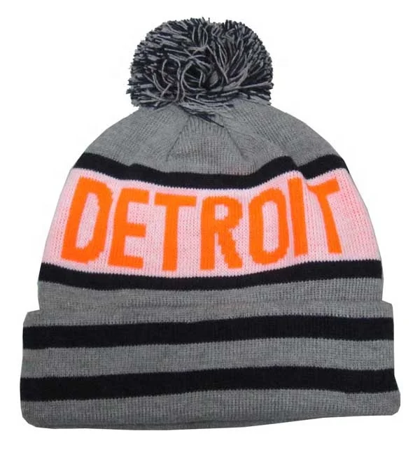 Hat Atlanta Pom Pom Cheap Custom Winter Hats Knitted hat