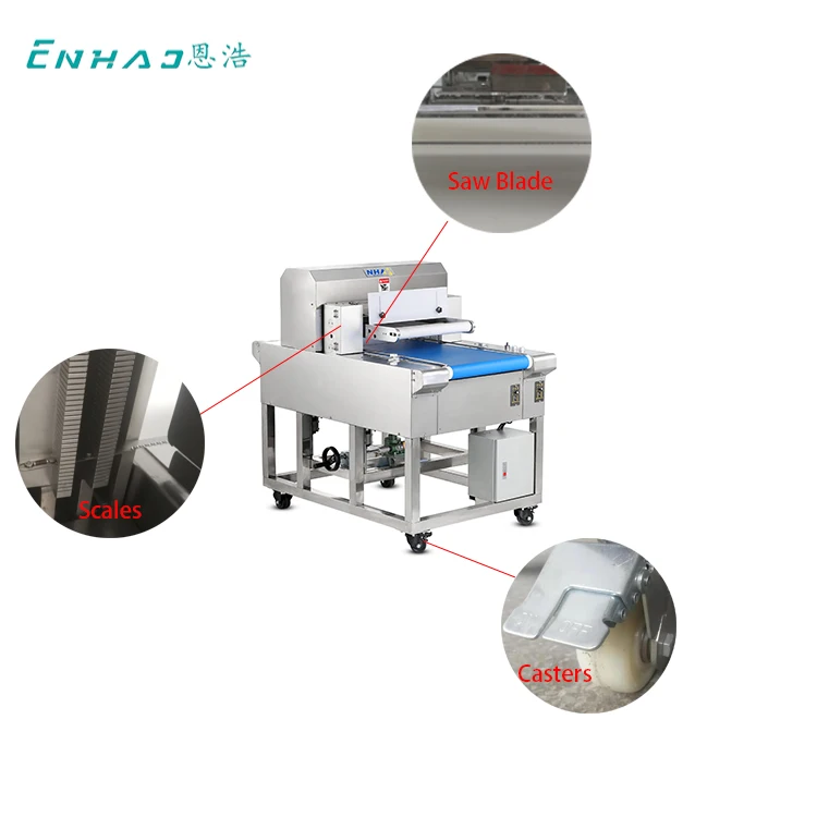 Fully Automatic Commercial Adjustable cake Bread Bun Hamburger Slicer