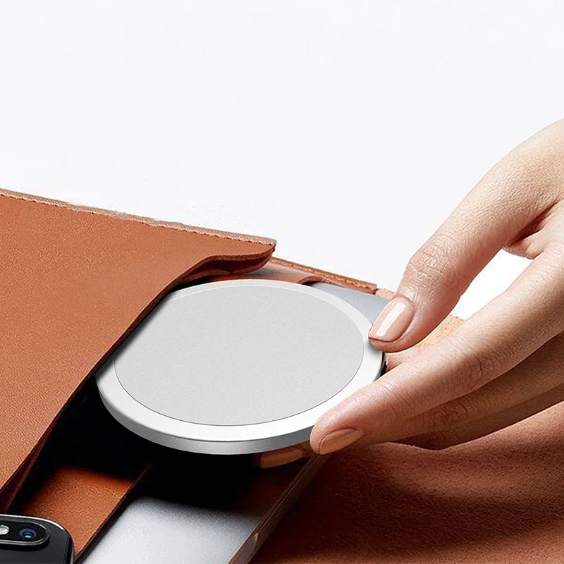for Iphone 14 13 Pro Original Quality 15w Aluminum Magnetic Wireless Charger Fast Charging with Oem Package