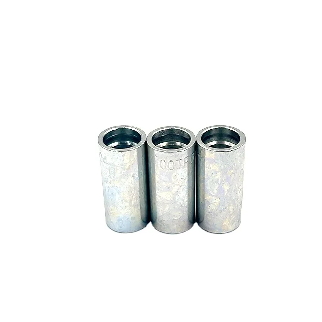 Factory direct sales 00TF0 Hose Sleeves Hydraulic Ferrules Medium Pressure Sockets for PTFE SAE 100 R4