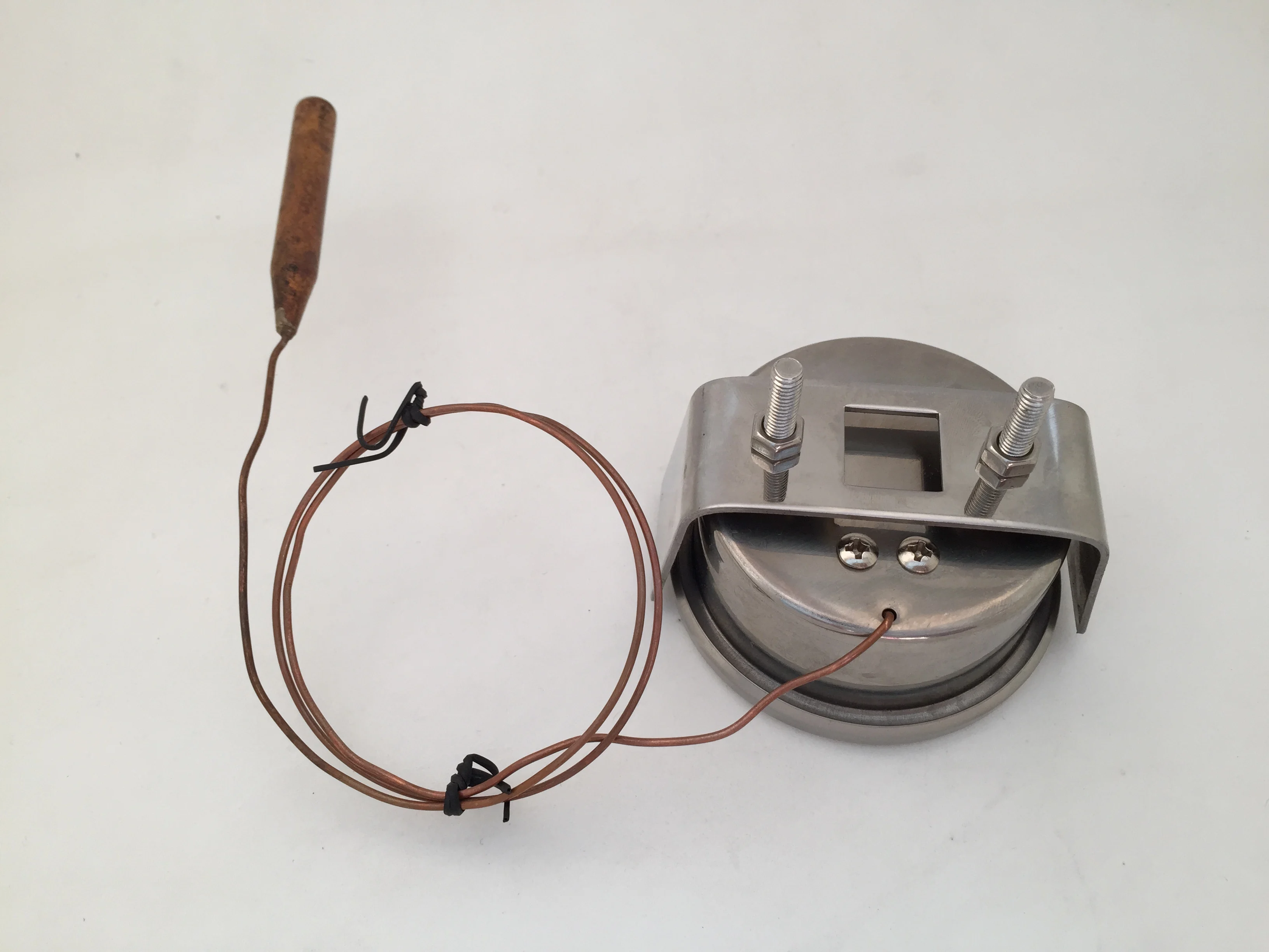 capillary thermometer with u clamp capillary dial thermometer capillary 2.5inch