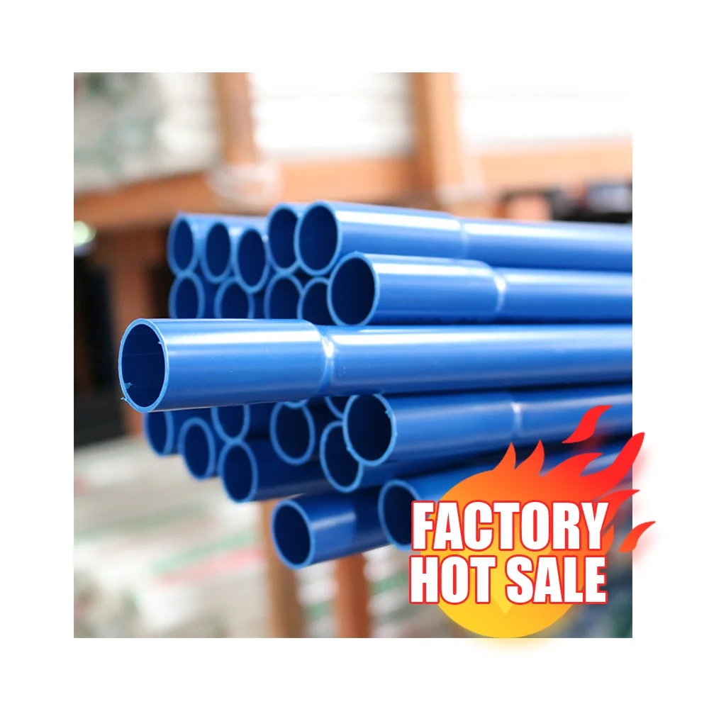 Factory Outlet Colored uv Resistant Pvcu Electric Cable Orange 6 Sdr 213 1/2 6 Inch 20mm dn50 70mm 80mm 150mm Conduit Pvc Pipe