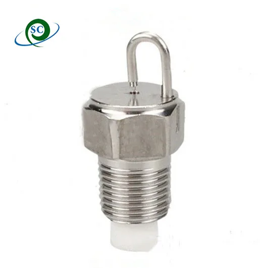 High Energy Efficiency Finest Mist Water Spray Nozzle Cone Shaped Fog Nozzle For Rust Removal