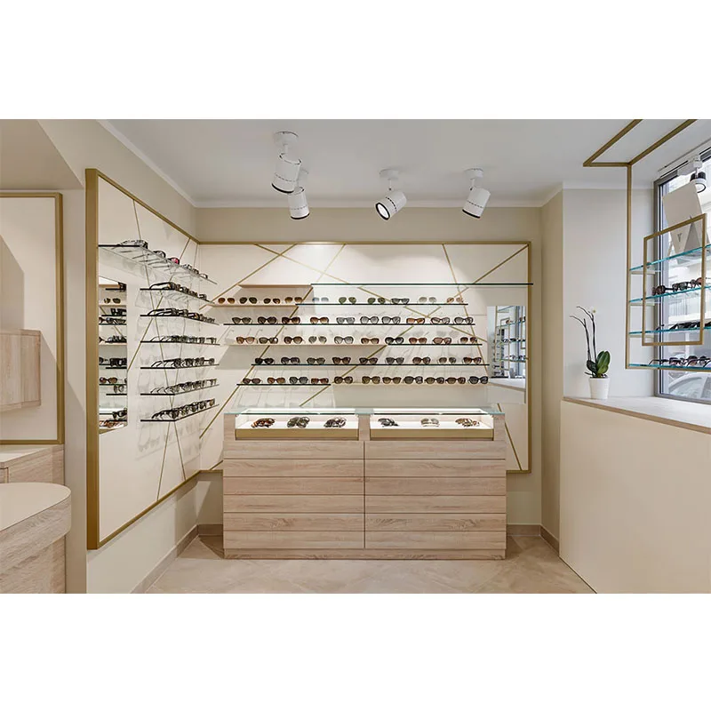 LUX Customized High Quality eyewear shop furniture design,optical store fixtures display For Store Design