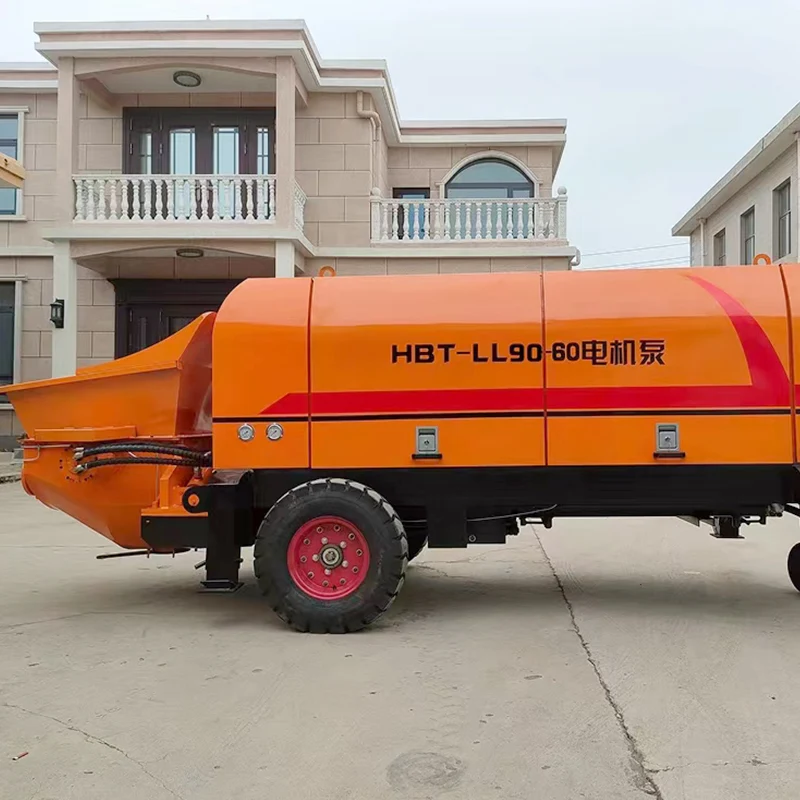 Concrete mixer pump diesel mobile with different specifications for construction machinery