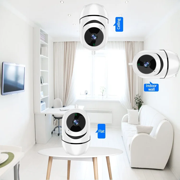  Baby Monitors 1080P Full HD Indoor Wireless Smart WiFi Camera Night Vision Home Security Surveillance & Pet