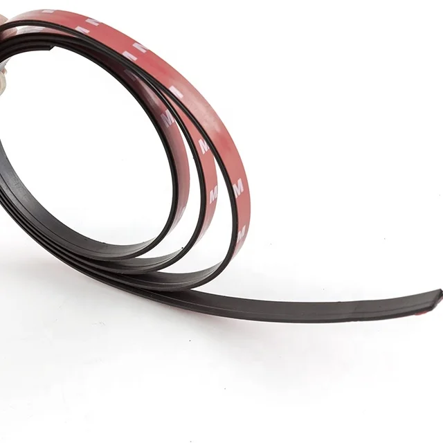 flexible soft rubber magnet with adhesive tape