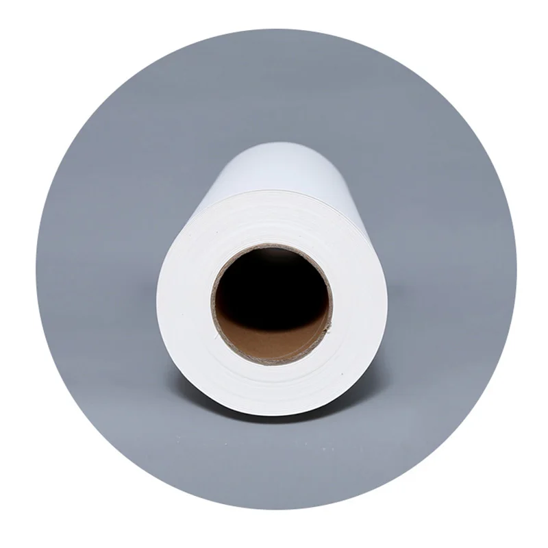 Factory wholesale 100GSM 64' 100m high sticky heat sublimation transfer paper for textile printing