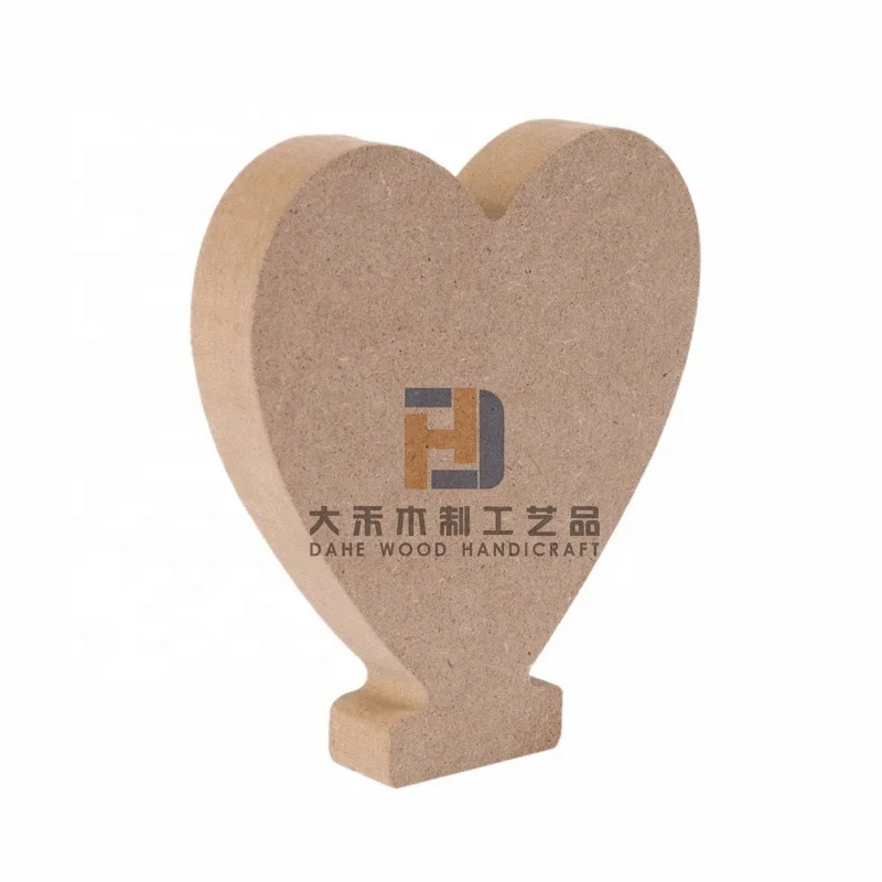 DIY Unfinished MDF Wood 3D Symbol Wooden Standing Letters for Wedding Tabletop Wall Sign Home Decor