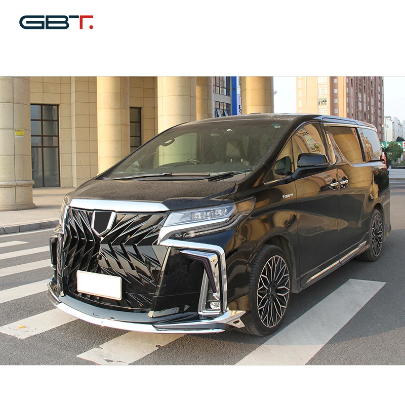 GBT Factory Direct Modification Part car body kits for Toyota alphard upgrade wald bodykit include grille restyle body kit alphard 30