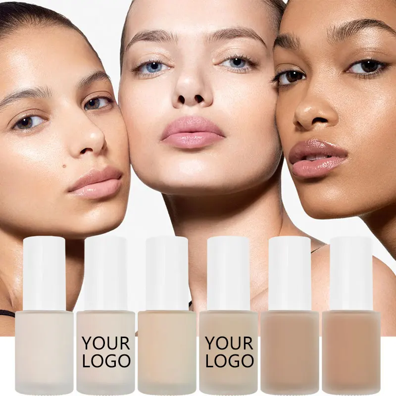 Waterproof Long Lasting Make Up Full Coverage Private Label Lightweight Liquid Matte Spf Foundation Makeup