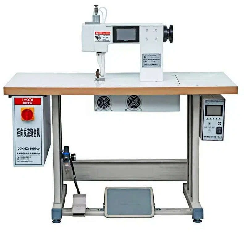 ZY-CSB120-30K PVC Thread-less Ultrasonic Radial Wave Sewing Machine for Seamless Underwear