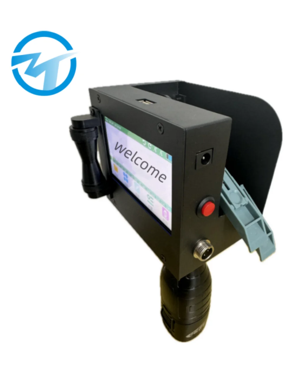50mm Wide Dual Nozzle Handheld Coding Device for Industrial Applications