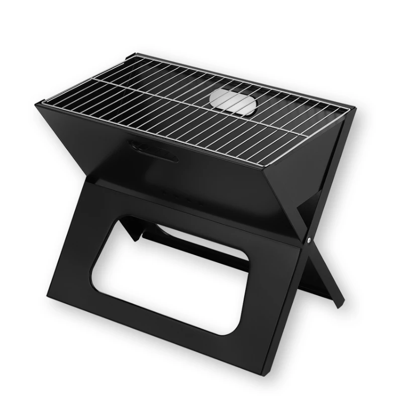 OEM Portable Barbecue Charcoal Grill Food Grade Outdoor Camping Bbq Tool Garden Folding Bbq Grill