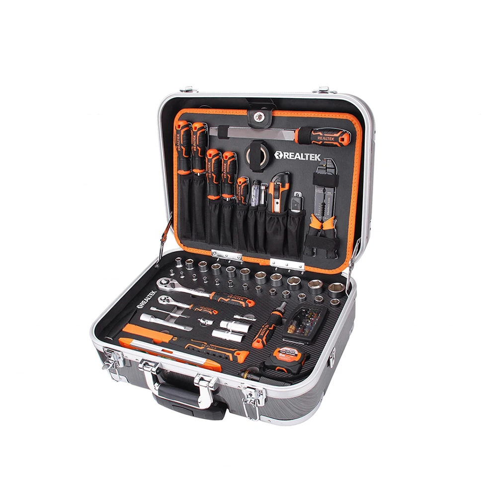 Realtek Mechanic Tools Box Workshop Auto Repair Complete Storage Tools For Garage Mechanic Vehicle