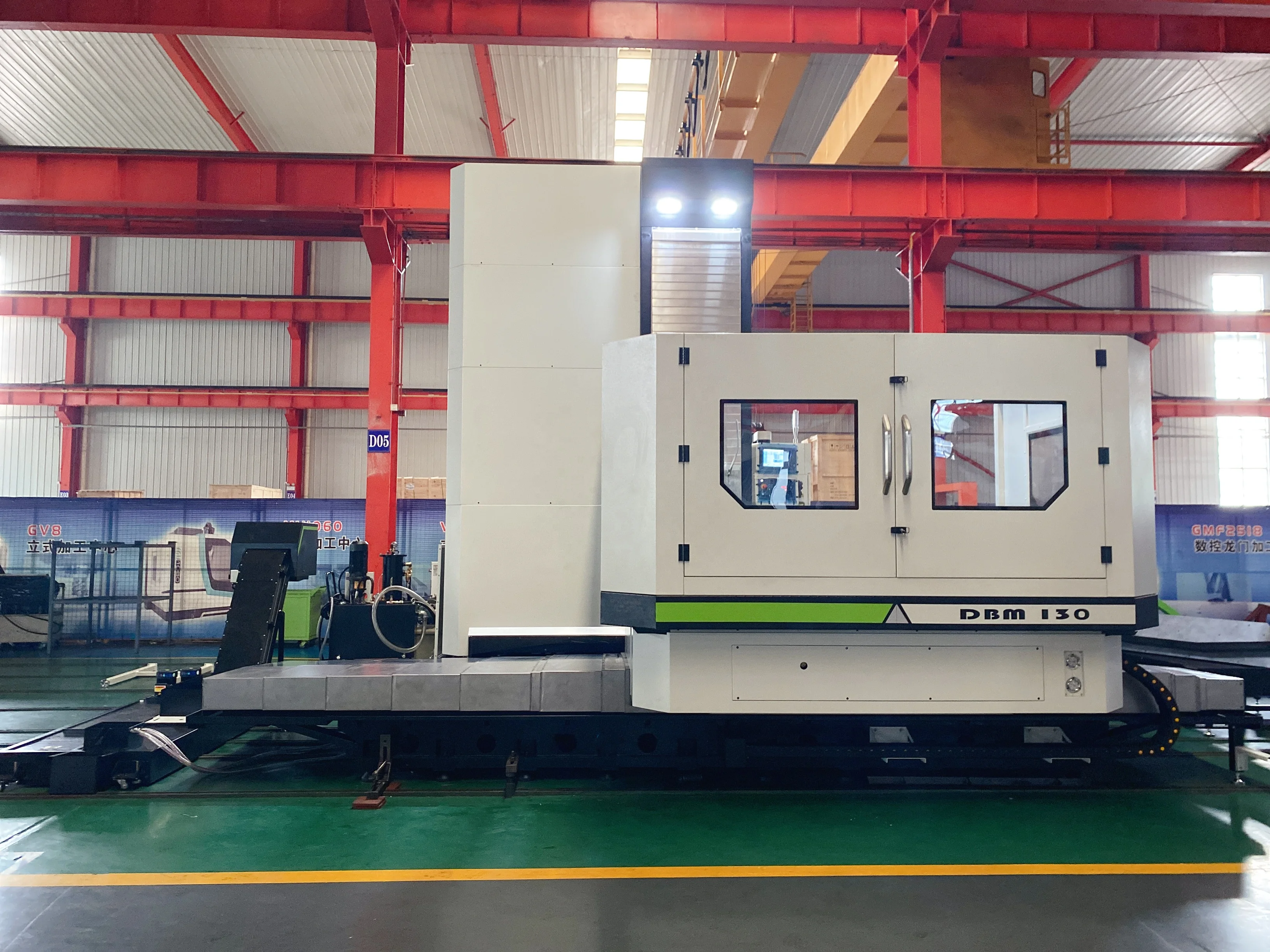 DBM130B горизонтальный станок с ЧПУ для Расточного бурения, используемый в обработке отверстий двигателя