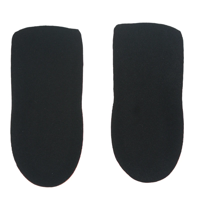 PORON comfortable sweat-absorbing arch 3/4 running sports shock-absorbing heel insole