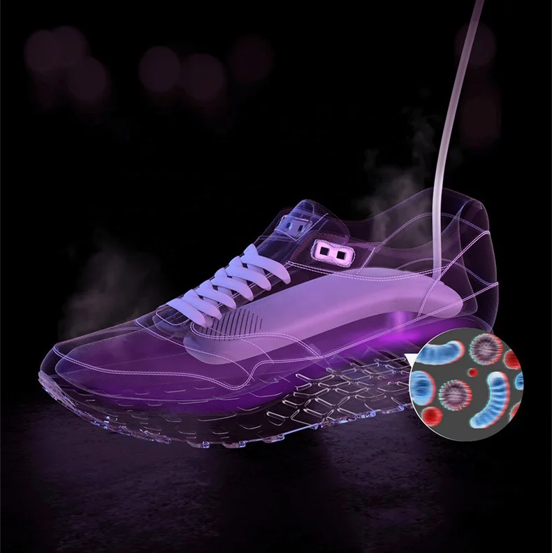 
Bestselling Odor Dispelling 220V Purple Light Boot Dryer Electric Shoe Dryer Deodorizer 