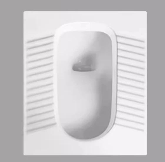 Ceramic squat toilet household squat flush water tank set of toilet water storage bent bedpan