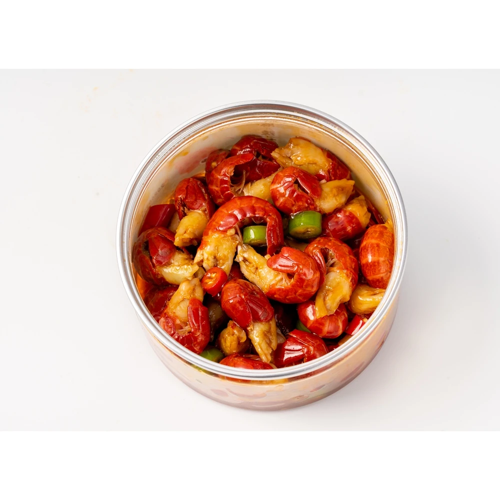 New Product Hot Sale Convenient Ready-To-Eat Seafood Dishes Pre-Made Marinated Crayfish Tail