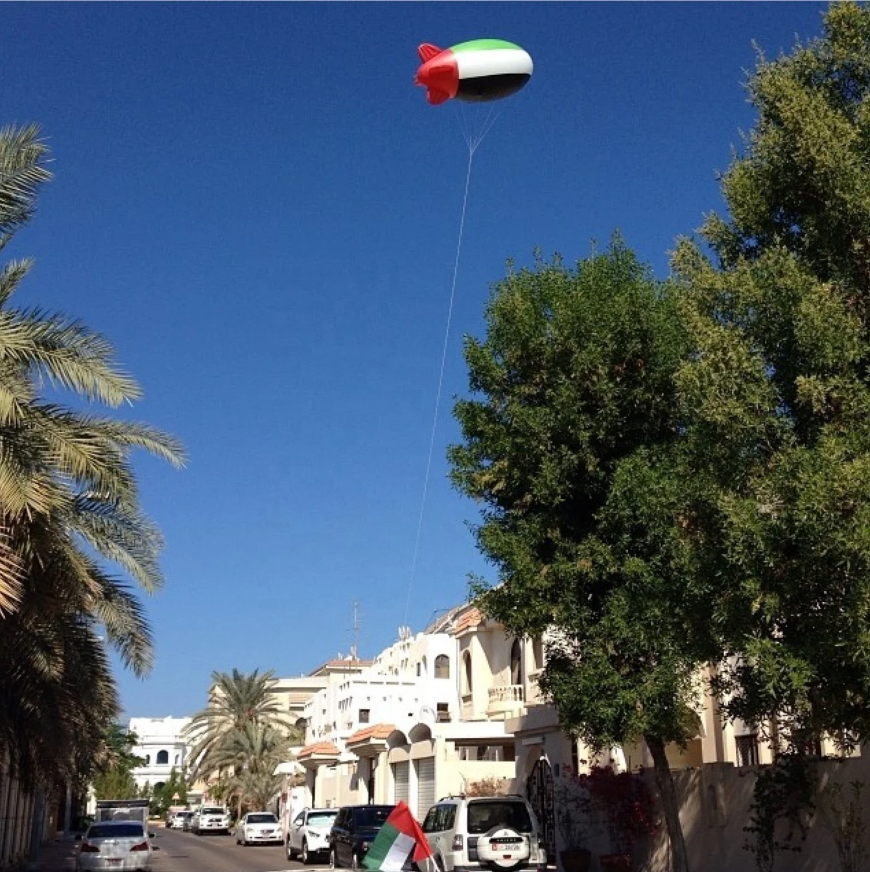 Custom made inflatable PVC airship helium blimp outdoor inflatable blimp for sale Custom logo flying inflatable hot air balloon