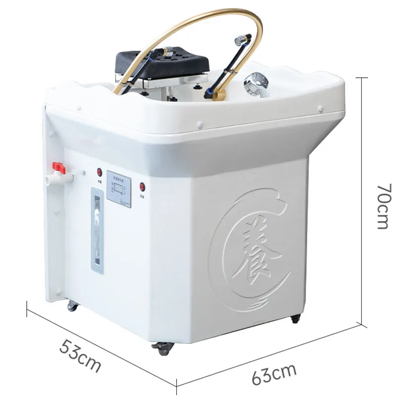 portable  hair wash basin chair japanese spa sink for the head  bowl equipment with steamer