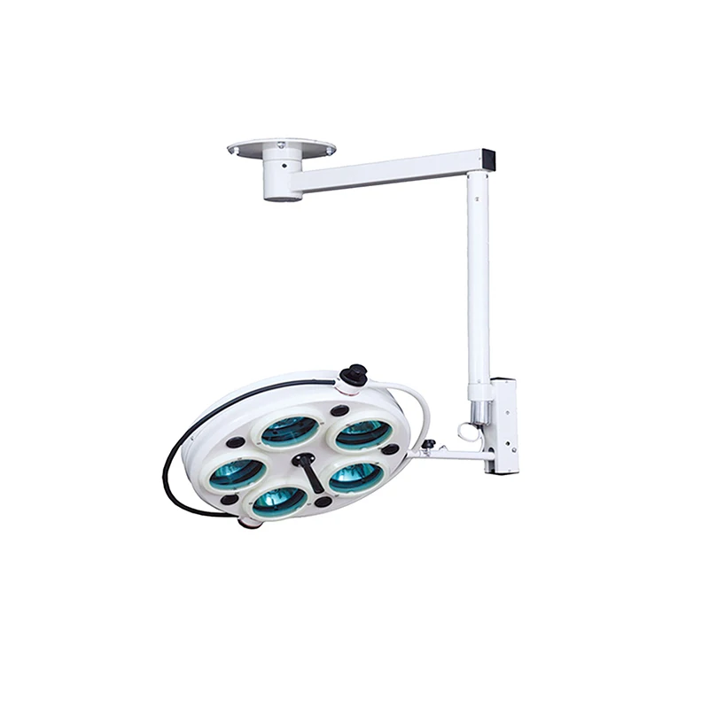 veterinary surgery Battery portable examination light Stand Floor 4 halogen Holes examination lights medical