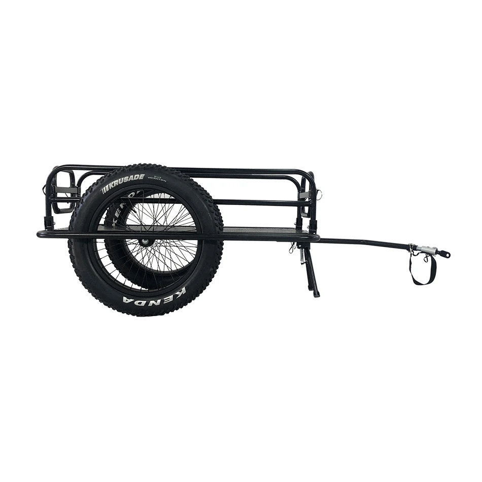 CEMOTO Hot ATV Electric Bike Motorcycle light weight Dump Box Trailer Farm Trailer 20 Inch Fat tire Cargo Trailer