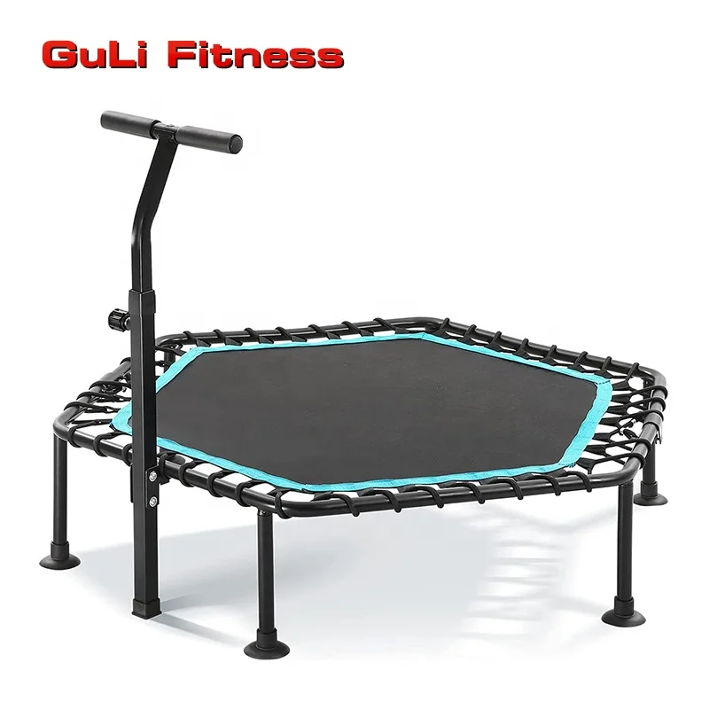 Батут для фитнеса Guli 40/45/48/50 дюймов бесшумный с регулируемой