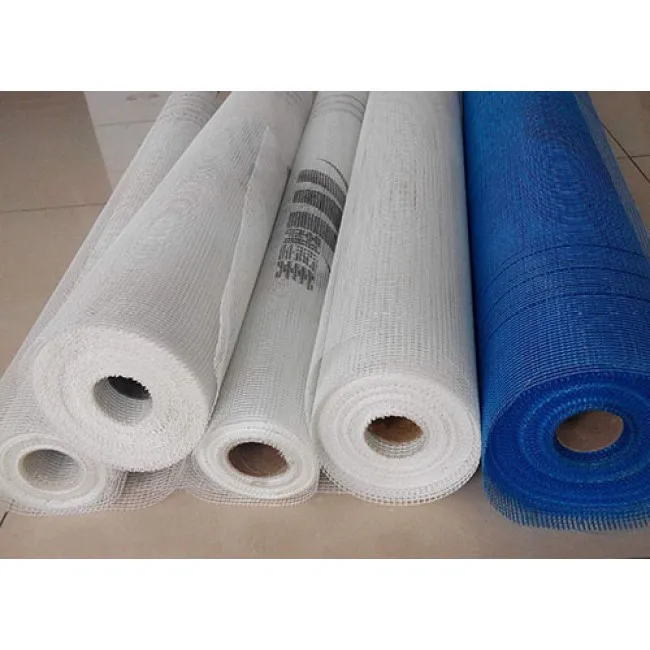 Alkali-resistant fiberglass mesh with flame retardant