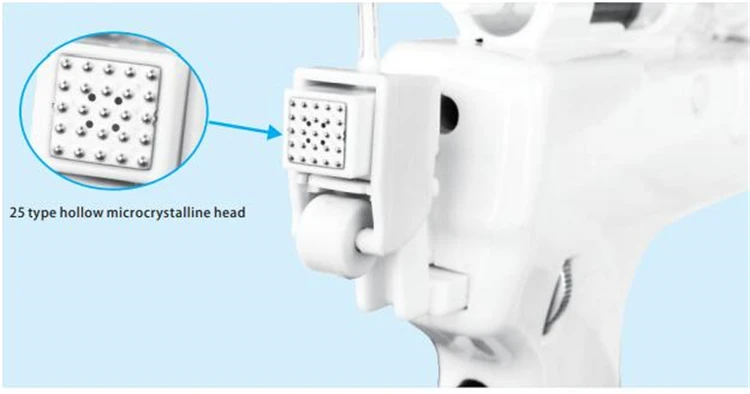 Mini Needle Free Meso Injection Nano Microcrystalline Mesotherapy Gun for Skin Rejuvenation