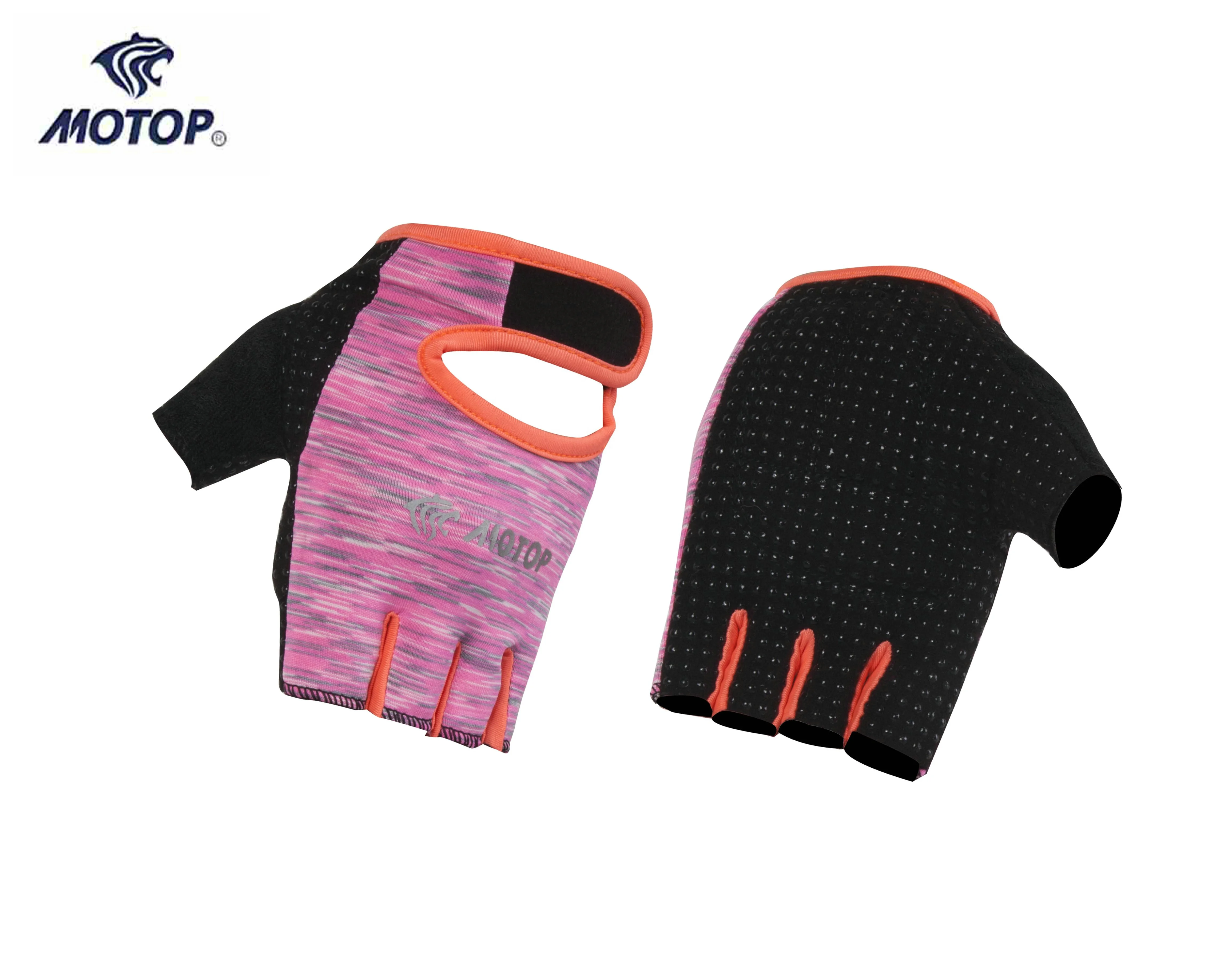 New Style Ladies Fingerless Anti-slip Training Custom Gym Sports Yoga Fitness Glove