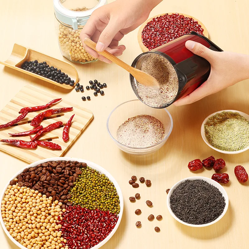 Exclusive Sales Portable Stainless Steel 150w 240V 200W 110v Motor Machine Coffee Spice Electric Coffee Grinder