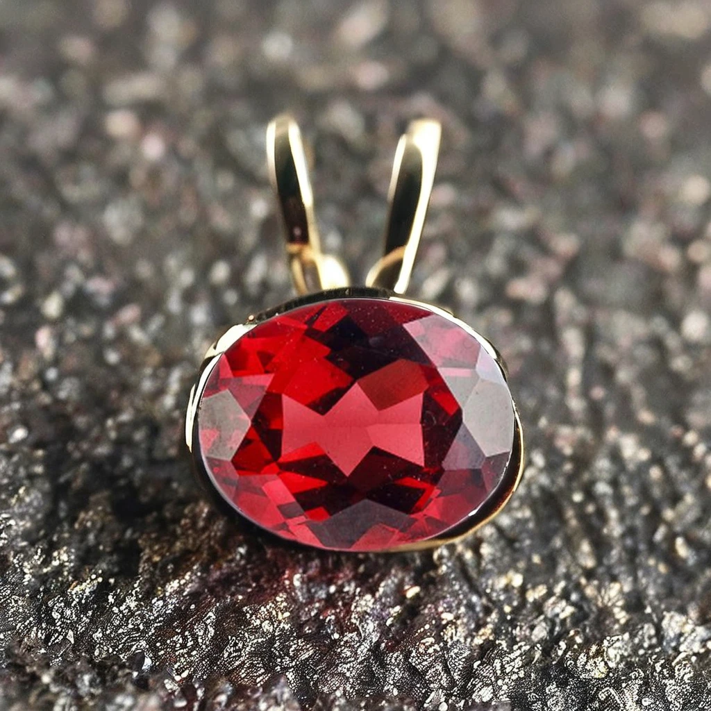 High Quality 6*8mm Oval Cut Natural Red Mozambique Garnet Stone Star and Mineral Gemstone