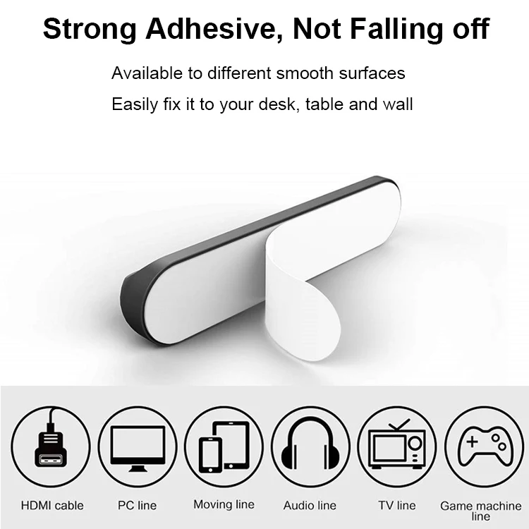 7slots flexible self adhesive silicone wire cord cable holder organizer management clips for desktop USB earphone