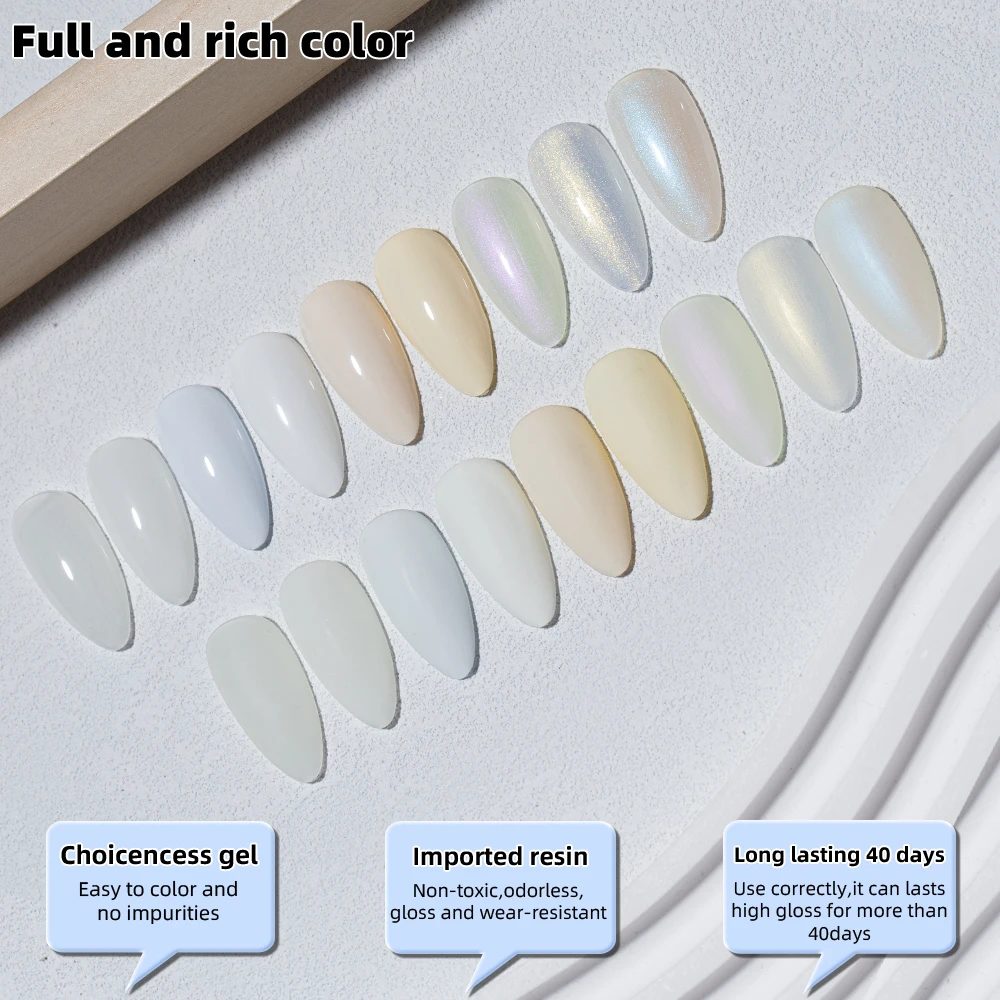 Customized Logo gel polish oem uv color gel Nail Polish set