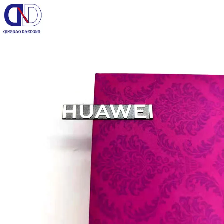 Nickel electroforming metal logo