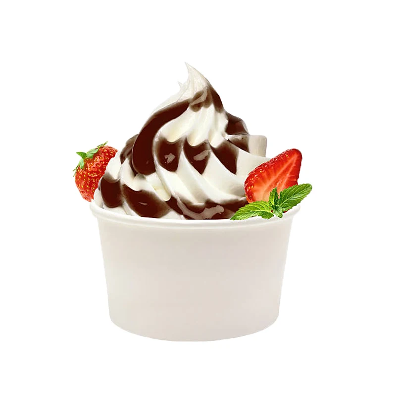 Уникальная Экологически чистая винтажная классная картонная коробка на заказ маленькая половина Пинта для детей упаковка Охлажденный бумажный стакан мороженого