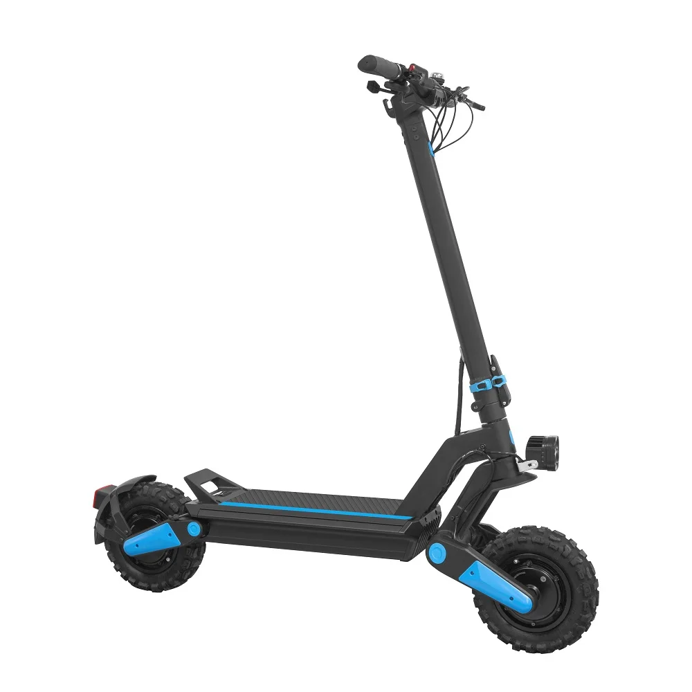 Dual charge ports off road powerful scooter with atmospheric lights off-road motorized scooter