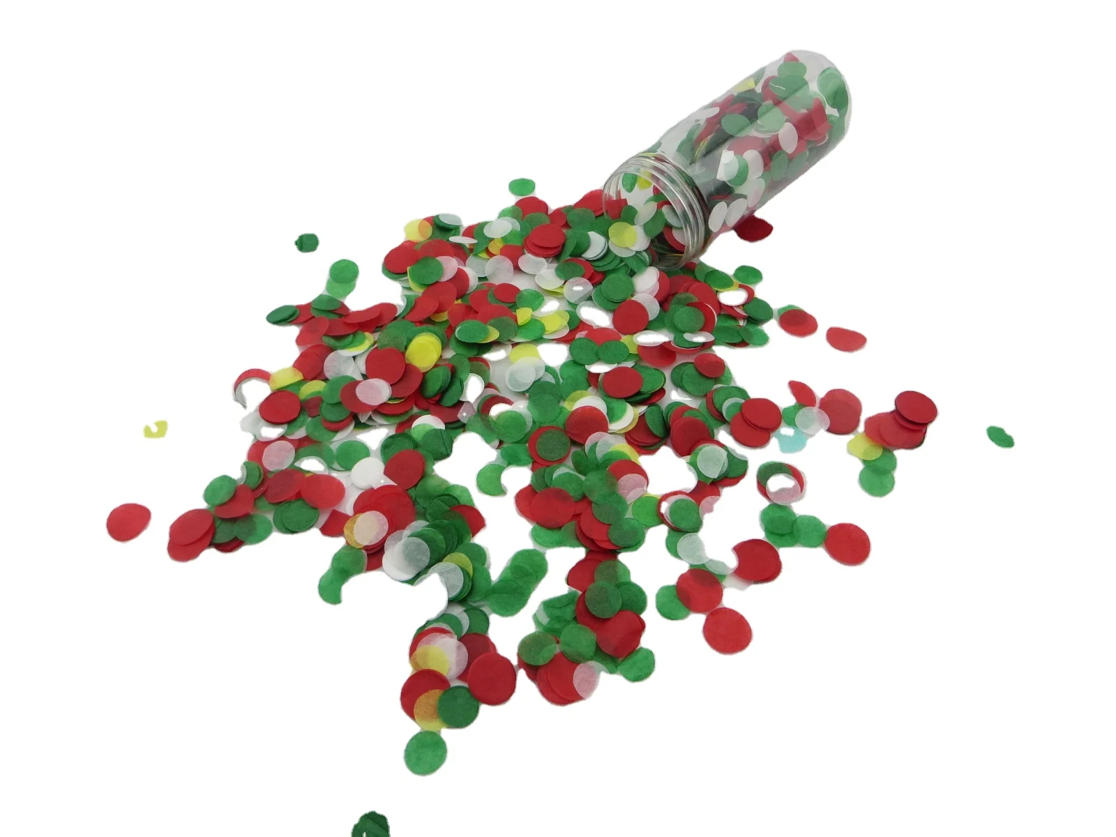 Круглые Бумажные конфетти, товары для вечеринок, пуш-поп конфетти