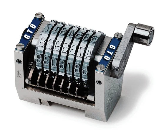 Factory Price  offset  printing 7digits  Rotary numbering machine