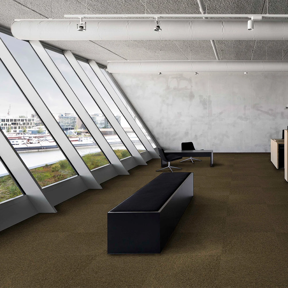 ON SALE 50x50cm commercial pvc office pp carpet tiles