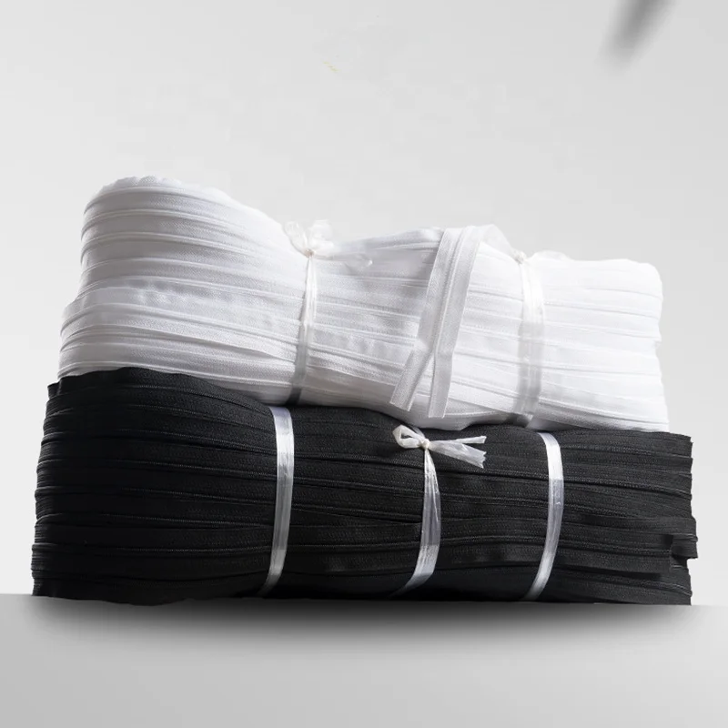 CON brand #5 factory price custom nylon upholstery zipper