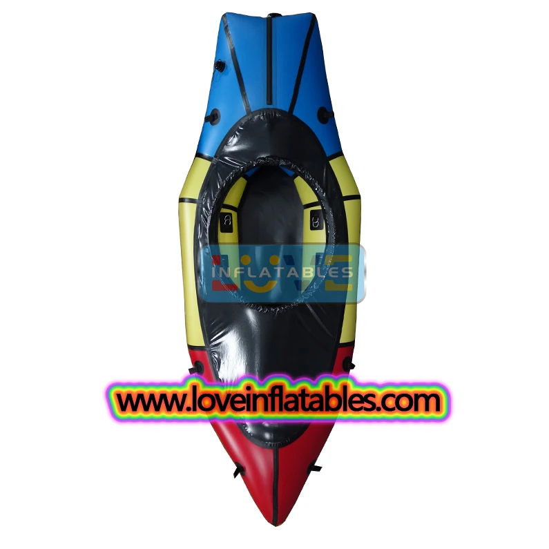 Europe Style Factory Price multi color  Pack Raft Paddle Packraft for Sale