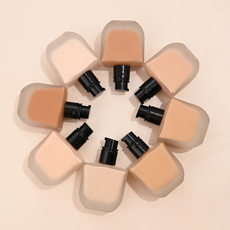 119 Color New Liquid Foundation Contains Vitamin E and Hyaluronic Acid for Sun Protection Waterproof Foundation Medium Face 3G