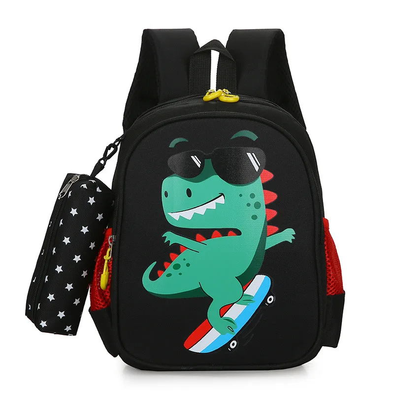 Wholesale Children School Bags Pink Cartoon Backpack For Kids Backpack School Bags with Pen Bag